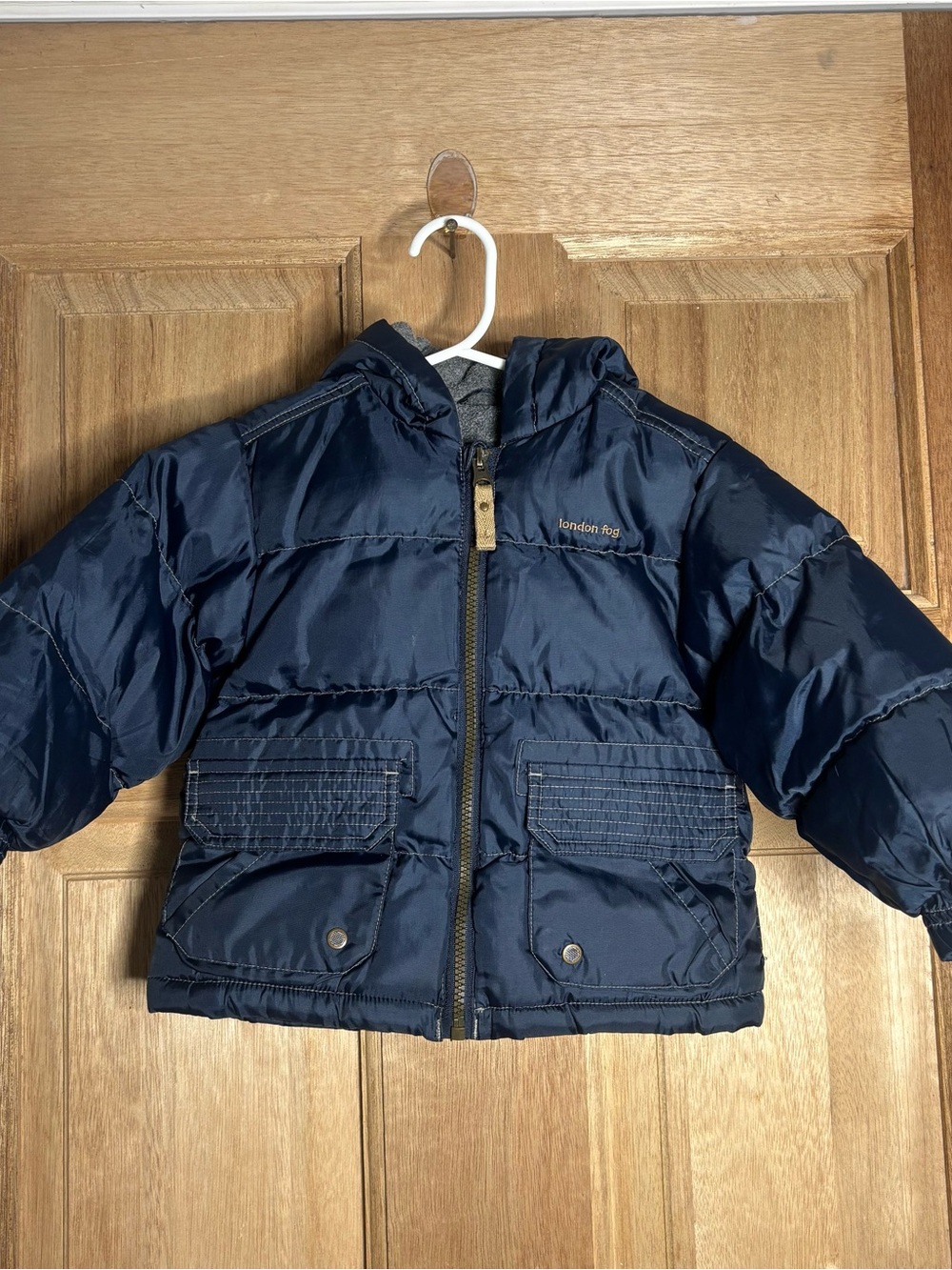 London Fog Kids Navy Puffer Jacket size 24 months